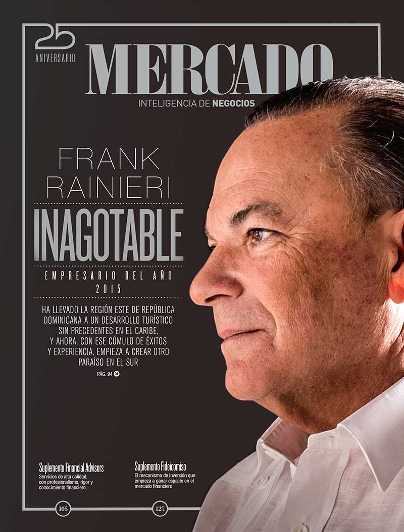 Revista Mercado 25 aniversario Frank Rainieri