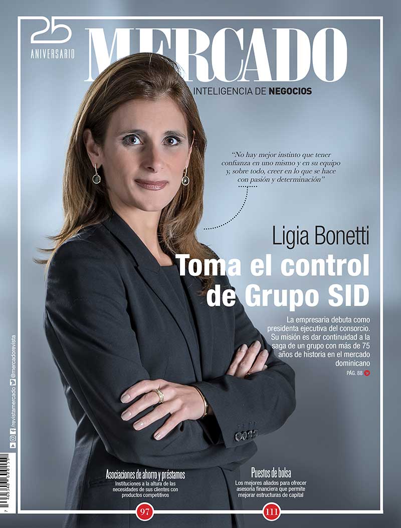 Revista Mercado 25 aniversario Ligia Bonetti